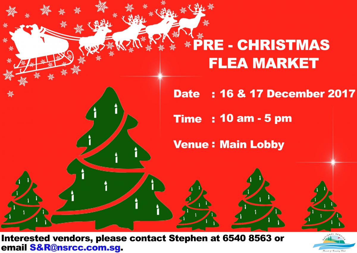 pre christmas flea market national service resort country club christmas flea market